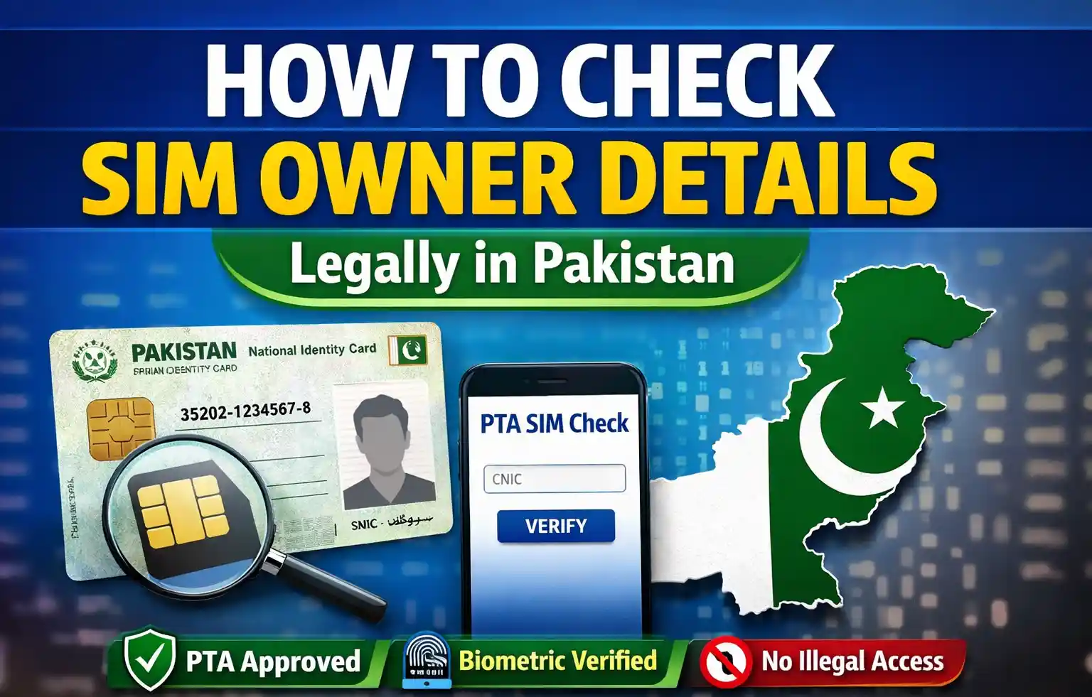 Check SIM Owner Details Legally